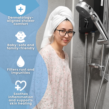 aerbubblr Microbubble Showerhead