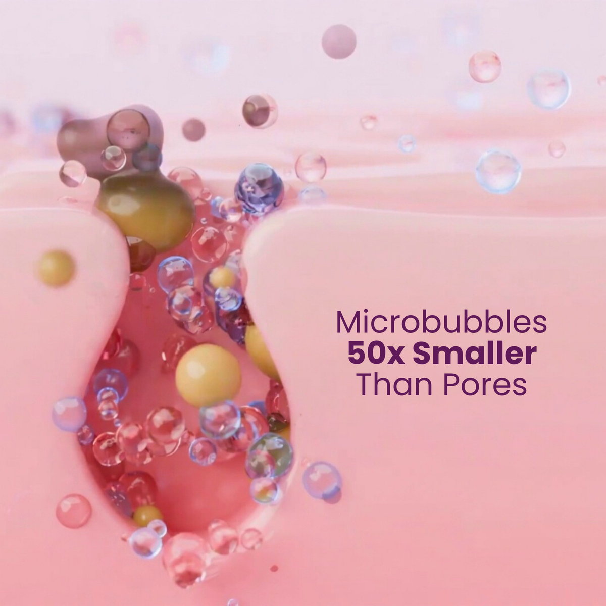 Microbubbles 50x Smaller Than Pores