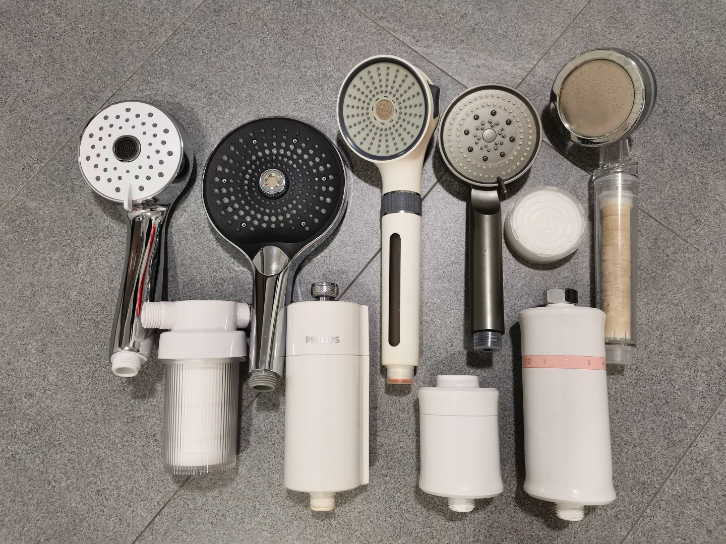 useless showerheads and shower filters